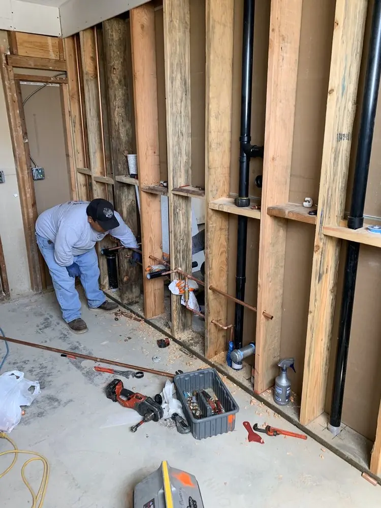 Commercial rough-in plumbing for Gas Line Repair in Waycross